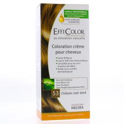 INELDEA Efficolor - Coloration crème pour cheveux n°53 Chatâin clair doré 