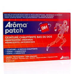 MAYOLY SPINDLER Arôma patch Ceinture chauffante bas du dos + 6 patchs