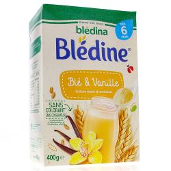 BLEDINA Blédine-  Blé et vanille dès 6 mois 400g