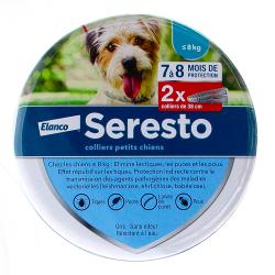 SERESTO Collier petit chien x2 colliers