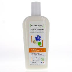 DERMACLAY Après shampooing baume nourrissant cheveux secs bio 250ml