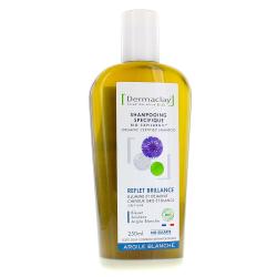 DERMACLAY Argile blanche - Shampooing reflet brillance bio 250ml