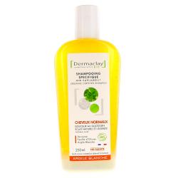 DERMACLAY Argile blanche - Shampooing cheveux normaux bio 250ml