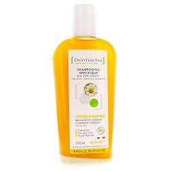 DERMACLAY Argile blanche - Shampooing cheveux blonds bio 250ml