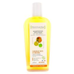 DERMACLAY Argile jaune - Shampooing cheveux secs et rêches 250ml