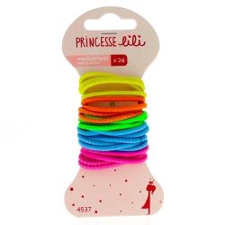PRINCESSE LILI Mini élastiques x 24