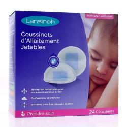 LANSINOH Coussinets d'allaitement jetables x24