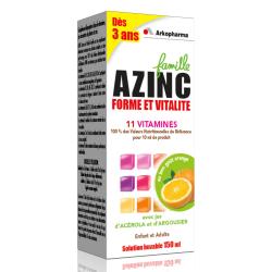 ARKOPHARMA Azinc famille forme & vitalité flacon 150ml