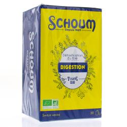 SCHOUM Digestion Tisane Bio x20 sachets