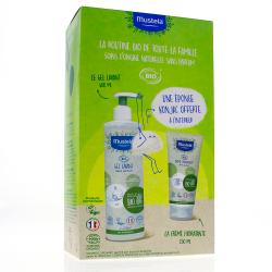 MUSTELA Coffret Bio 2 produits + une éponge konjac offerte