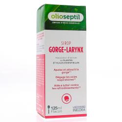 OLIOSEPTIL Sirop gorge-larynx Flacon 125ml