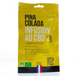 REST IN TIZZ Infusion au CBD pina colada bio 50g