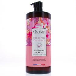 OSMAE Collection florale - Shampoing douche Bois de Rose enchanteur n°53 1L