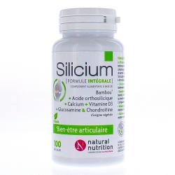 NATURAL NUTRITION Silicium formule intégrale 100 gélules