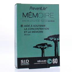 SID Préventlife Mémoire x60 gélules