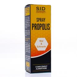 SID Nutrition Spray propolis Miel & Echinacée 20ml