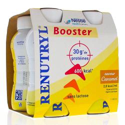 NESTLE Renutryl Booster saveur caramel 4x300ml