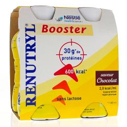 NESTLE Renutryl Booster saveur chocolat 4x300ml