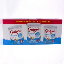 GUIGOZ Optipro Croissance Dès1an 3x800g (2+1 offert)