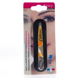 VITRY Pince à épiler professionnelle mors biais 9cm oasis