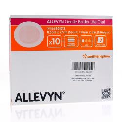 ALLEVYN Gentle border lite - Pansement de mousse x10 8.6cm x 7.7cm
