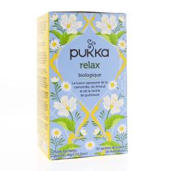 PUKKA Relax infusion bio x20 sachets