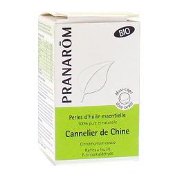 PRANAROM Perle d'huile essentielle Cannelier de Chine bio x60