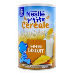NESTLE Petite céréale saveur biscuit +6mois 400g