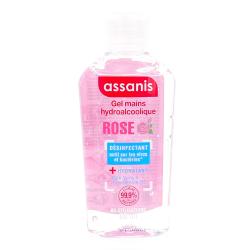 ASSANIS Pocket gel mains hydroalcoolique Rose 80ml
