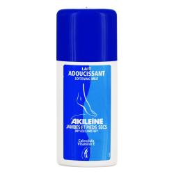 AKILEÏNE Bleu - Lait adoucissant jambes et pieds secs flacon 100ml