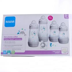 MAM Easy Start - Mon premier coffret biberon gris