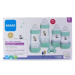 MAM Easy Start - Mon premier coffret biberon nature aqua