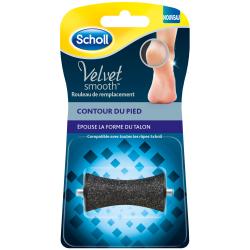 SCHOLL Velvet Smooth - Recharge râpe pied contour du pied