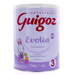 GUIGOZ Evolia A2 - Lait 3ème age dès 1 an 800g