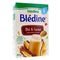 BLEDINA Blédine saveur blé cacao dès 6mois 400g