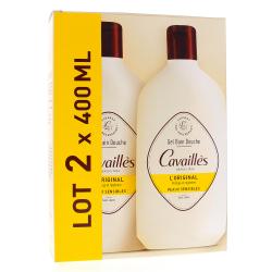 CAVAILLES Gel bain douche L'original lot 2 x 400ml