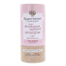 RESPECTUEUSE Mon déodorant naturel Fleur de karité bio 50g