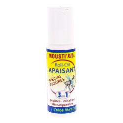 MOUSTI'KILL Roll-on apaisant spécial piqures 3en1 15ml
