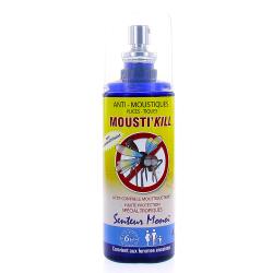 MOUSTI'KILL Anti-moustiques, puces et tiques senteur monoï 100ml