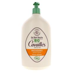 CAVAILLES Gel bain douche macadamia bio 1l