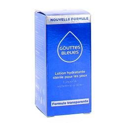 GOUTTES BLEUES Lotion hydratante stérile pour les yeux 10ml