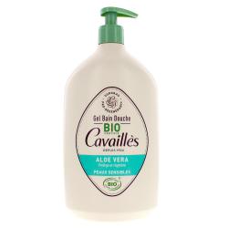 CAVAILLES Gel bain douche aloe vera bio 1L 1l