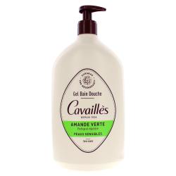 CAVAILLES Gel bain douche amande verte 1l