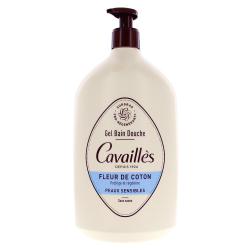 CAVAILLES Gel bain douche fleur de coton 1l