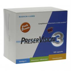 Préservision 3 complément alimentaire 180 capsules