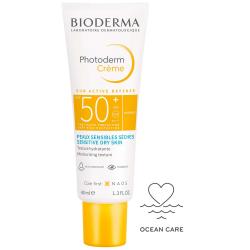 BIODERMA Photoderm - Crème invisible pour les peaux sensibles sèches SPF50+