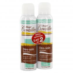 ROGÉ CAVAILLÈS Deo-soin dermato lot de 2 spray de 150ml