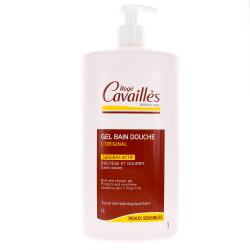 ROGÉ CAVAILLÈS Gel surgras bain douche peaux sensibles flacon 1l