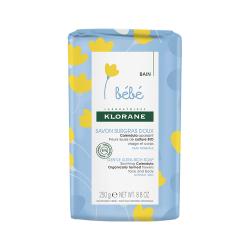 KLORANE Bébé savon surgras au calendula savon pain 250g