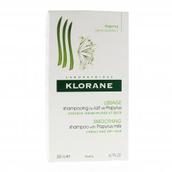 KLORANE Shampooing nutritif lissant au lait de papyrus flacon de 200 ml
